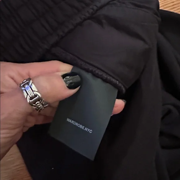 Wardrobe .nyc black joggers - Picture 2 of 5